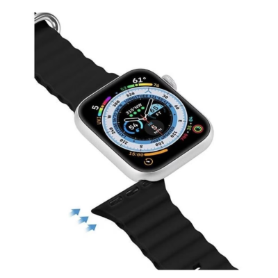 Ceas SmartWatch T800 Ultra 2 Notificari Apel si Retele Sociale Monitorizare Ritm Cardiac