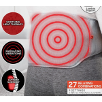 Centura lombara cu masaj vibratii si terapie cu caldura 27 moduri relaxare suport spate