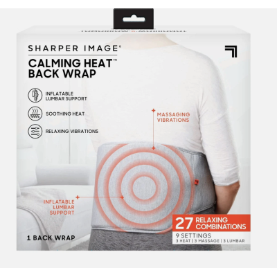 Centura lombara cu masaj vibratii si terapie cu caldura 27 moduri relaxare suport spate