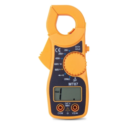 Clampmetru mic galben multifunctional MT87 AC/DC 
