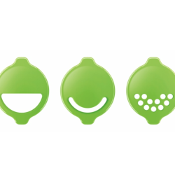 Cleme cu orificii pentru plicuri de condimente 12 buc cu suport Drept