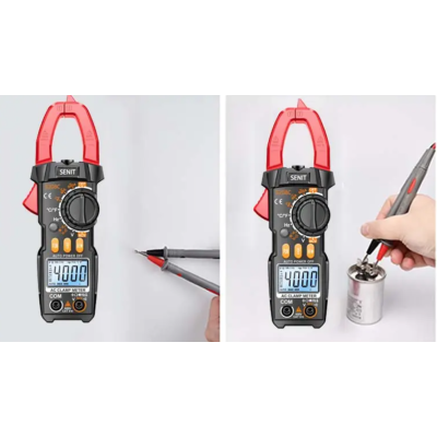 Cleste ampermetric digital S208 pentru masurare tensiune intensitate rezistenta diode si continuite in circuit