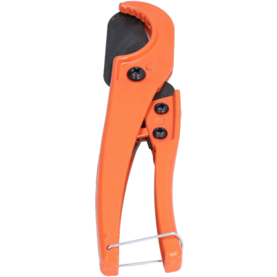 Cleste ergonomic pentru taiat tevi cu lame fixe din otel Pipe Cutter Portocaliu