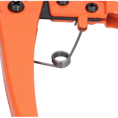 Cleste ergonomic pentru taiat tevi cu lame fixe din otel Pipe Cutter Portocaliu