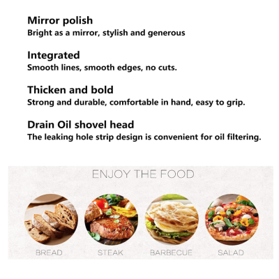 Cleste multifunctional pentru alimente friptura din otel inoxidabil