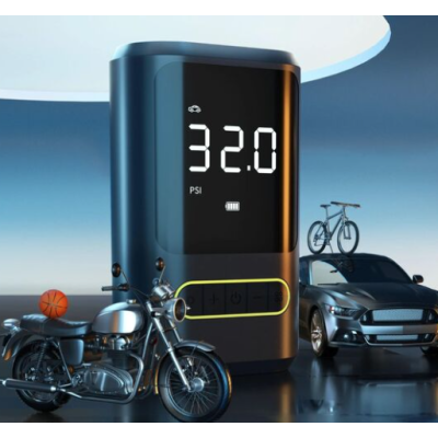 Compresor auto de aer portabil ATJ 8466 cu display digital