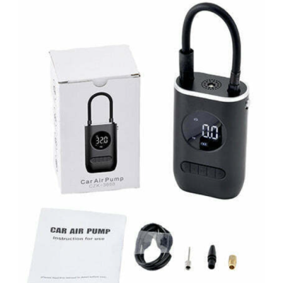 Compresor AUTO portabil CZK 3668 cu functie de Power Bank 2000mAh display LED