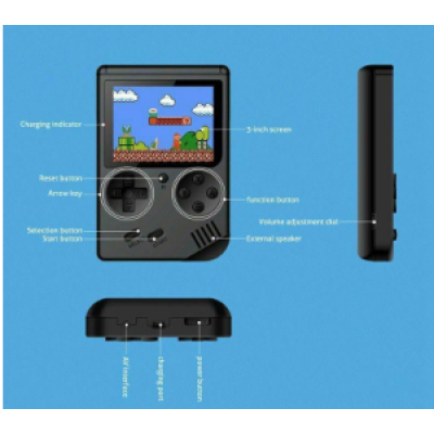 Consola de jocuri video portabila Retro Mini 400 in 1