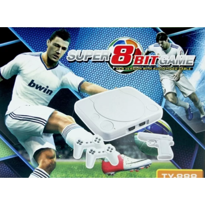 Consola electronica pentru copii TY 888 Super 8 biti cu 410 jocuri