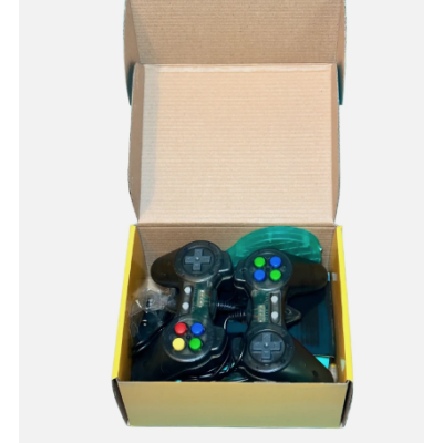 Consola EONY cu 3000 de jocuri incorporate cu racheta de tenis si intrare USB alimentare la retea