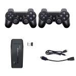 Consola Game stick cu peste 20000 de jocuri incorporate 2 controlere wireless iesire HDM