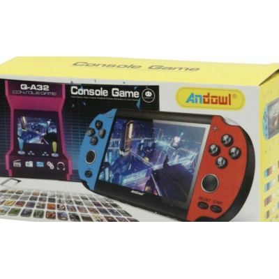 Consola portabila de jocuri Andowl Q A32 cu jocuri clasice