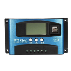 Controler solar de incarcare MPPT/PWM 12V/24V 60A dublu USB ecran LCD
