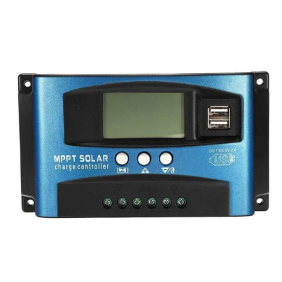 Controler solar de incarcare MPPT/PWM 12V/24V 60A dublu USB ecran LCD