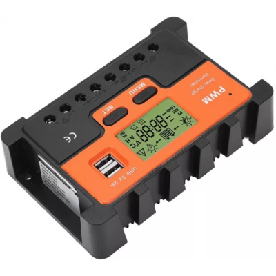 Controller Tensiune Pentru Panou Solar KZ001 12V 10 A LCD