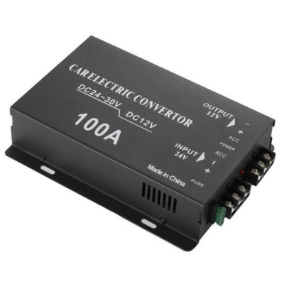 Convertor auto 100A tensiune 24v la 12v
