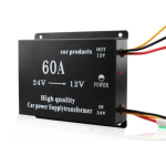 Convertor Auto 60A pentru Tensiune 24V - 12V
