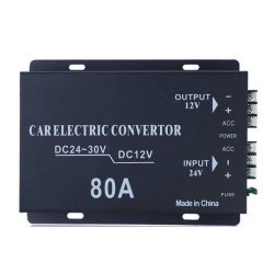 Convertor auto 80A tensiune 24v la 12v