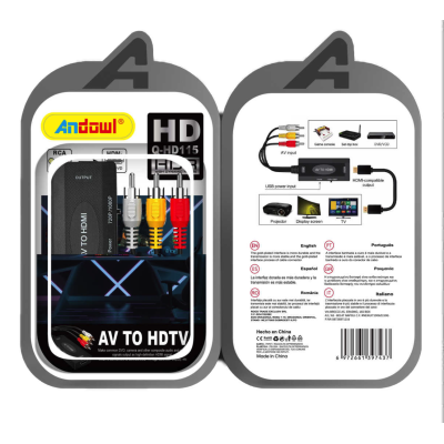 Convertor Video AV to HDTV model HD115 Convertor Video AV to HDTV model HD115