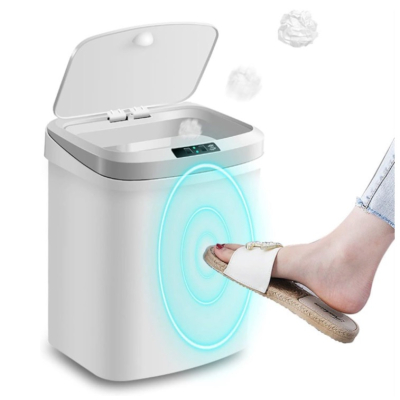 Cos de gunoi inteligent cu senzor deschidere automata fara atingere