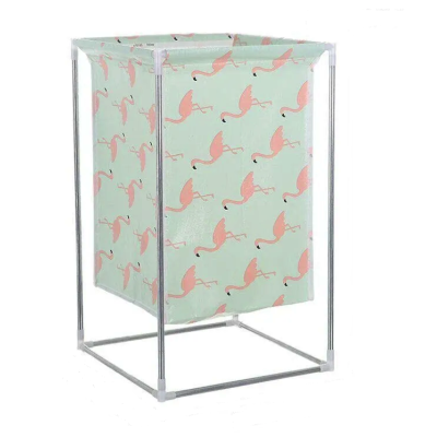 Cos de Rufe Multicolor cu suport metalic Cos de Rufe Multicolor cu suport metalic