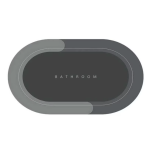 Covor de baie absorbant antiderapant 58 x 78cm material moale 2,5 grosime