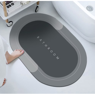 Covor de baie absorbant antiderapant 58 x 78cm material moale 2,5 grosime