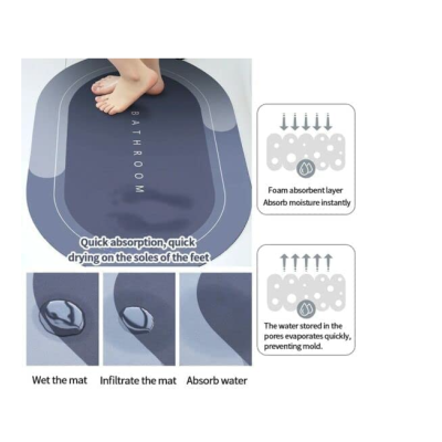 Covoras de baie 38 x 52 cu uscare rapida