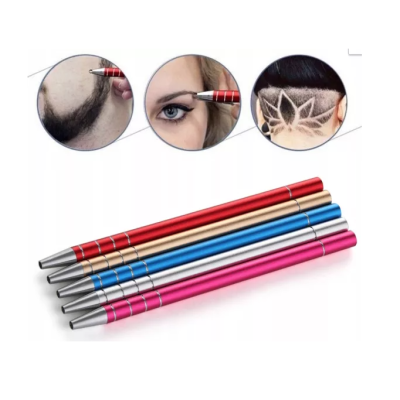 Creion de coafura Argintiu pentru conturarea parului lama pentru ascutire
