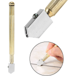 Creion Diamant Taiere Sticla Metal Profesional OR