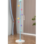 Cuier pentru haine 7 carlige in forma de ciuperca otel carbon 167 x 30 cm ALBASTRU