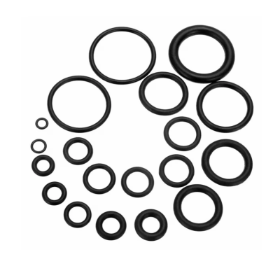 Cutie 222 O-Ringuri NEGRE de cauciuc 18 Dimensiuni