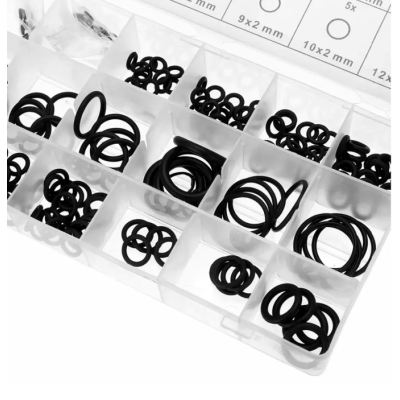 Cutie 222 O-Ringuri NEGRE de cauciuc 18 Dimensiuni