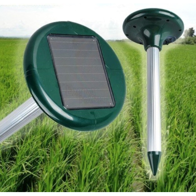 Cutie 2 Aparate ROTUNDE solare cu ultrasunete impotriva cartitelor MJ