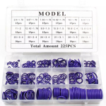 Cutie cu 225 garnituri O-ring MOV 