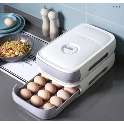 Cutie cu sertar pentru depozitare oua