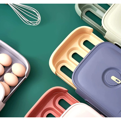 Cutie cu sertar pentru depozitare oua