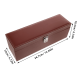 Cutie pentru Vin cu 4 Accesorii Tirbuson taietor capison inel dop metalic PIELE MARO