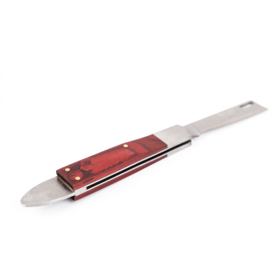 Cutit pentru altoit cu despicator MX796 profesional lama otel maner lemn