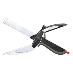 Cutit Tip Foarfeca Multifunctional pentru Bucatarie  2 in 1