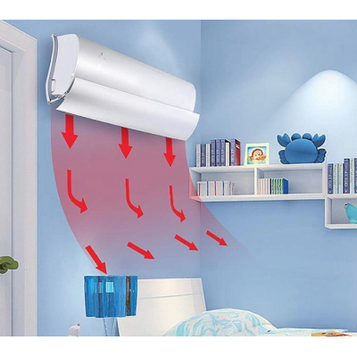 Deflector universal pentru aerul conditionat, Reglabil 52-90cm