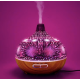 Difuzor Aromaterapie 3D capacitate 500 ml lumini LED multicolore model artificii