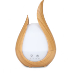 Difuzor aromaterapie NATUR cu ultrasunete si lumina LED 7 culori de 200 ml telecomanda MK