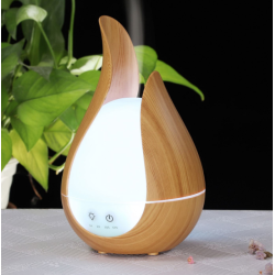 Difuzor aromaterapie NATUR cu ultrasunete si lumina LED 7 culori de 200 ml telecomanda MK