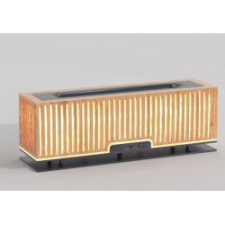 Difuzor de aromaterapie aspect lemn rezervor 200ml 