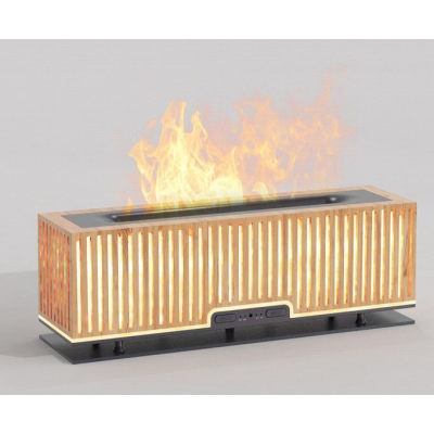 Difuzor de aromaterapie aspect lemn rezervor 200ml