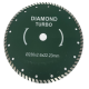 Disc diamantat pentru faianta 230 x 2.0 x 22.23 verde MX547