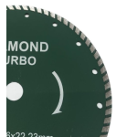 Disc diamantat pentru faianta 230 x 2.0 x 22.23 verde MX547