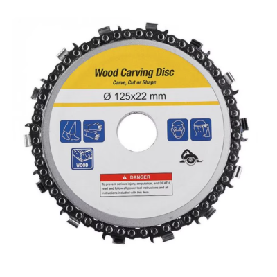Disc flex lemn cu lant drujba polizor unghiular 125 x 22  diametru 5'' MX457