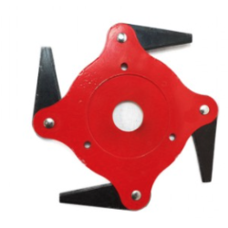 Disc metalic motocoasa cu 4 dinti mobili MX509